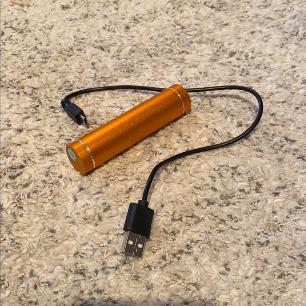 Orange battery pack